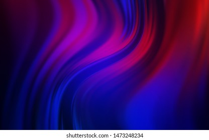 Light Blue, Red vector abstract bright template. Glitter abstract illustration with gradient design. New design for your business.