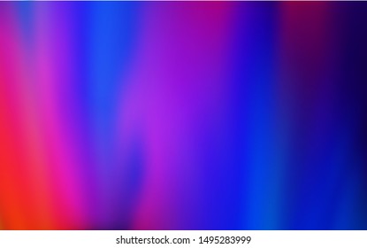 Light Blue, Red vector abstract blurred background. Creative illustration in halftone style with gradient. New style design for your brand book.