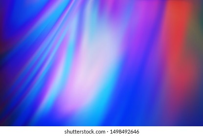 Light Blue, Red vector abstract blurred background. Modern abstract illustration with gradient. The best blurred design for your business.