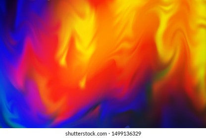 Light Blue, Red vector abstract blurred background. New colored illustration in blur style with gradient. The best blurred design for your business.