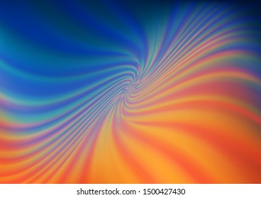 Light Blue, Red vector abstract blurred background. Colorful illustration in abstract style with gradient. A new texture for your design.