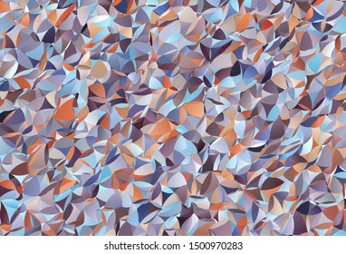 Light Blue, Red vector abstract mosaic background. Colorful abstract illustration with triangles. Template for cell phone's backgrounds.