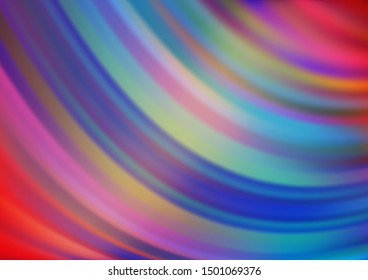 Light Blue, Red vector abstract blurred background. Creative illustration in halftone style with gradient. The template can be used for your brand book.