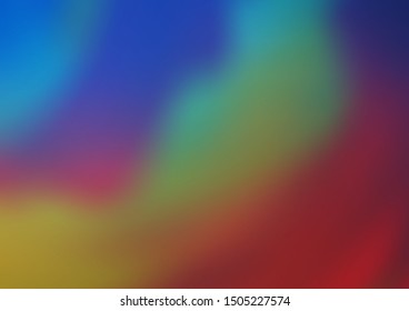 Light Blue, Red vector abstract background. A vague abstract illustration with gradient. The best blurred design for your business.