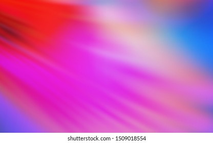 Light Blue, Red vector abstract blurred background. Colorful abstract illustration with gradient. Background for a cell phone.