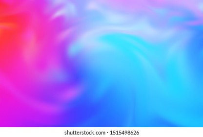 Light Blue, Red vector abstract blurred layout. Creative illustration in halftone style with gradient. Background for a cell phone.