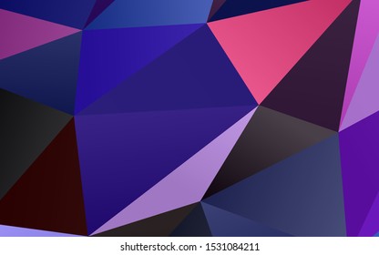 Light Blue, Red vector abstract mosaic backdrop. Brand new colorful illustration in with gradient. Brand new design for your business.