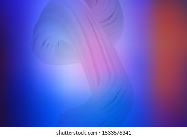 Light Blue, Red vector abstract blurred background. Colorful illustration in abstract style with gradient. New way of your design.