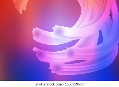 Light Blue, Red vector abstract blurred background. Creative illustration in halftone style with gradient. New style design for your brand book.