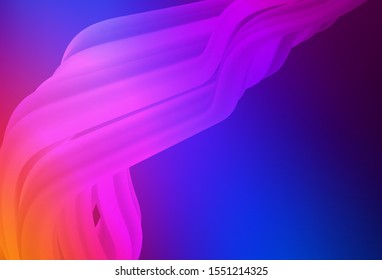 Light Blue, Red vector abstract layout. Creative illustration in halftone style with gradient. New way of your design.