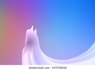 Light Blue, Red vector abstract blurred background. Abstract colorful illustration with gradient. Smart design for your work.