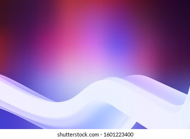 Light Blue, Red vector abstract blurred background. Glitter abstract illustration with gradient design. Smart design for your work.