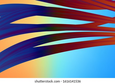 Light Blue, Red vector abstract blurred background. Modern abstract illustration with gradient. Background for a cell phone.