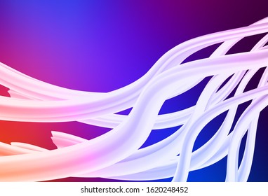 Light Blue, Red vector abstract bright template. Modern abstract illustration with gradient. New style for your business design.