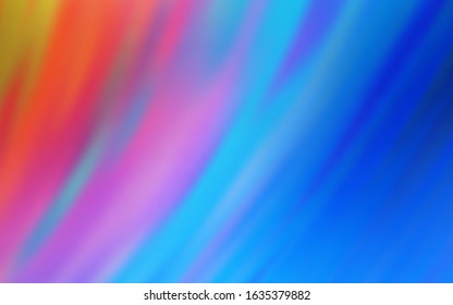 Light Blue, Red vector abstract blurred background. Colorful abstract illustration with gradient. Blurred design for your web site.