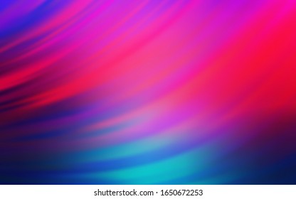 Light Blue, Red vector abstract blurred background. Colorful illustration in abstract style with gradient. Background for designs.