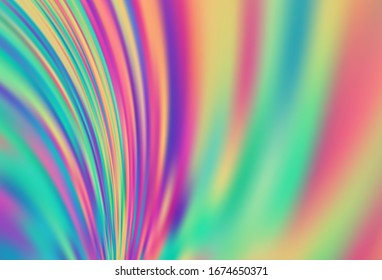 Light Blue, Red vector abstract blurred background. Creative illustration in halftone style with gradient. Blurred design for your web site.