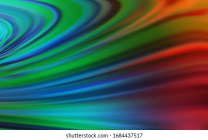 Light Blue, Red vector abstract layout. Glitter abstract illustration with gradient design. Blurred design for your web site.