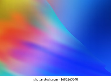 Light Blue, Red vector abstract layout. Colorful abstract illustration with gradient. New style design for your brand book.