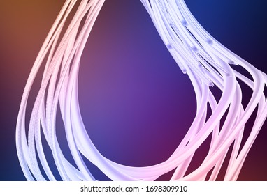 Light Blue, Red vector abstract bright template. Creative illustration in halftone style with gradient. Blurred design for your web site.
