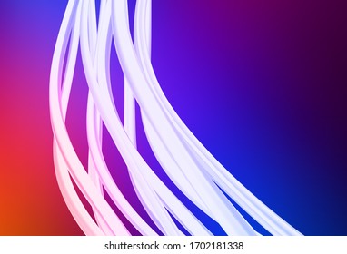 Diseño abstracto de color azul claro, vector rojo borroso. Ilustración abstracta brillante con diseño degradado. Fondo para un teléfono móvil.