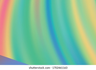 Light Blue, Red vector abstract blurred background. Colorful abstract illustration with gradient. Completely new design for your business.