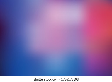 Light Blue, Red vector abstract bright pattern. A completely new colored illustration in blur style. Background for designs.