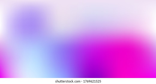 Color azul claro, patrón de desenfoque abstracto vectorial rojo. Ilustración colorida desdibujada en un estilo completamente nuevo. Fondo para teléfonos móviles.