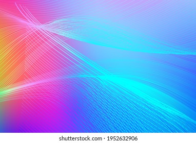 Light Blue, Red vector abstract bright texture. Abstract colorful illustration with gradient. New design for your business.