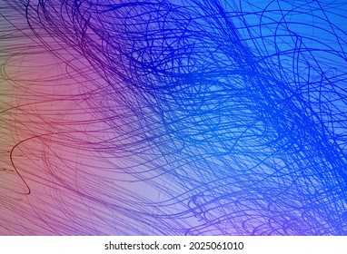 Azul claro, diseño abstracto vectorial rojo borroso. Ilustración colorida en estilo abstracto con gradiente. Nuevo estilo para el diseño de su negocio.