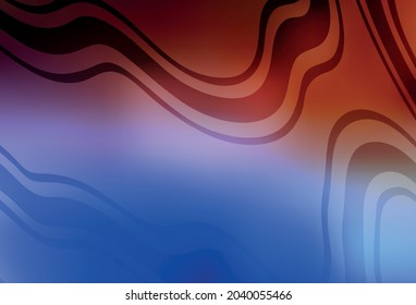 Light Blue, Red vector abstract bright template. Colorful illustration in abstract style with gradient. Smart design for your work.