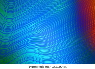 Light Blue, Red vector abstract blurred layout. Colorful illustration in abstract style with gradient. Background for designs.