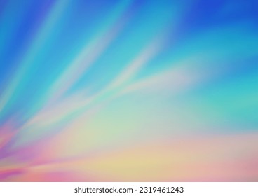 Light Blue, Red vector abstract background. An elegant bright illustration with gradient. The background for your creative designs.