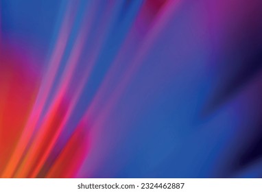 Light Blue, Red vector abstract bright template. Glitter abstract illustration with gradient design. New design for your business.