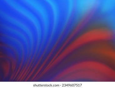 Light Blue, Red vector abstract blurred template. Colorful abstract illustration with gradient. The best blurred design for your business.