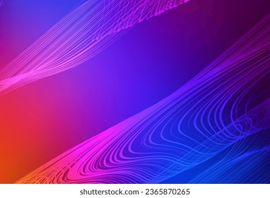 Light Blue, Red vector abstract blurred background. Colorful abstract illustration with gradient. New way of your design.