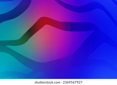 Light Blue, Red vector abstract bright pattern. Abstract colorful illustration with gradient. New style design for your brand book.