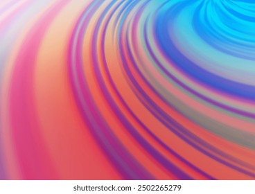 Light Blue, Red vector abstract bokeh pattern. Creative illustration in halftone style with gradient. The blurred design can be used for your web site.