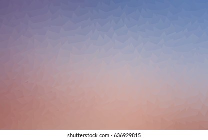 Light Blue, Red vector abstract colorful background, which consist of triangles. Pattern with colored triangles on white background.