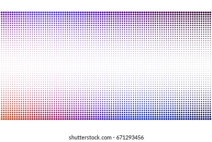 Light Blue, Red vector abstract pattern with circles. Geometry template for your business design. Background with colored spheres.