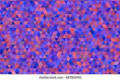 Light Blue, Red vector abstract polygonal pattern. A sample with polygonal shapes. Triangular pattern for your business design.