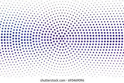 Light Blue, Red vector abstract pattern with circles. Geometry template for your business design. Background with colored spheres.