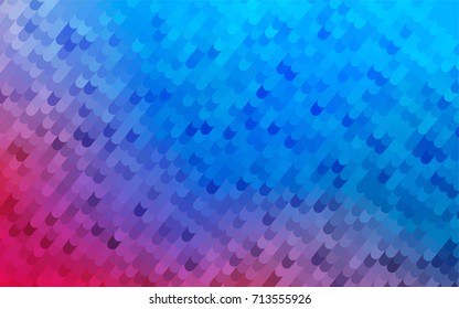 Light Blue, Red vector abstract curved template. A completely new color illustration in a vague style. The best curved design for your business.
