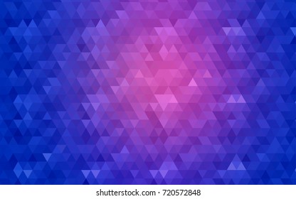Light Blue, Red vector abstract mosaic background. A vague abstract illustration with gradient. The polygonal design can be used for your web site.