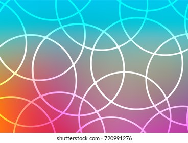 Light Blue, Red vector abstract doodle texture. Modern geometrical abstract illustration with doodles. Brand-new style for your business design.