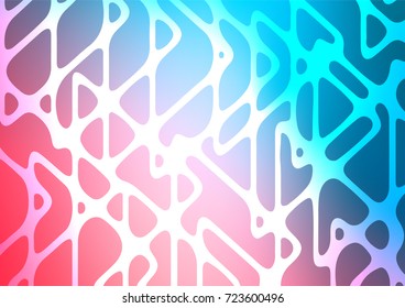 Light Blue, Red vector abstract doodle texture. Decorative shining illustration with doodles on abstract template. The best blurred design for your business.