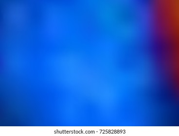 Light Blue, Red vector abstract blurred template. A vague abstract illustration with gradient. The blurred design can be used for your web site.