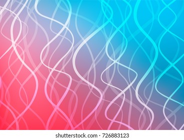 Light Blue, Red vector abstract doodle texture. A completely new color illustration in doodle style. The pattern can be used for heads of websites and designs.