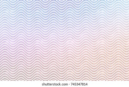 Light Blue, Red vector abstract pattern with circles. Geometry template for your business design. Background with colored spheres.