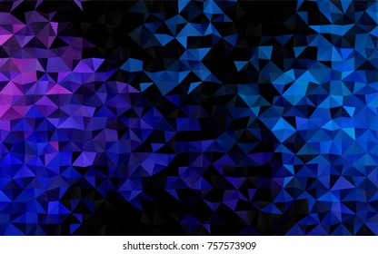 Light Blue, Red vector abstract polygonal template. A vague abstract illustration with gradient. Brand-new design for your business.